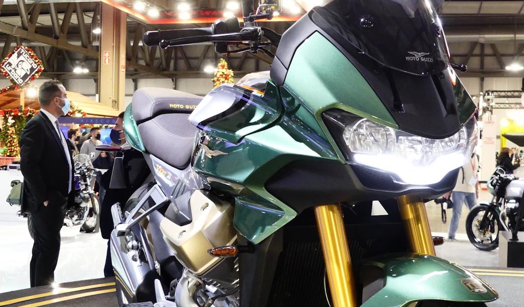 Moto Guzzi presenta ufficialmente la nuova V100 Mandello