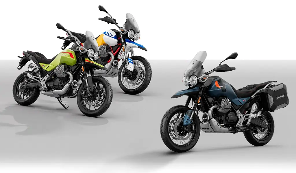 Moto Guzzi 2026: colori inediti per V7, V85 e Stelvio